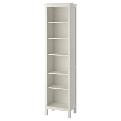 HEMNES Bookcase, white stain, 19 1/4x77 1/2 